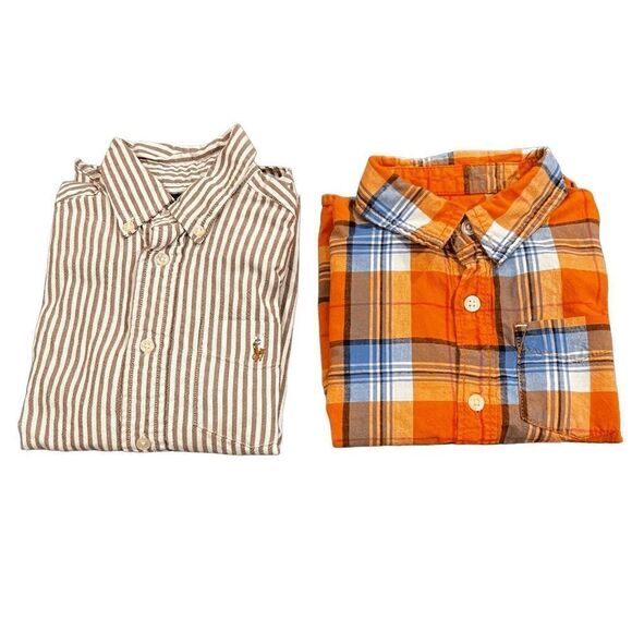 Polo Ralph Lauren and Cherokee button up shirts size 4T bundle - Picture 3 of 12
